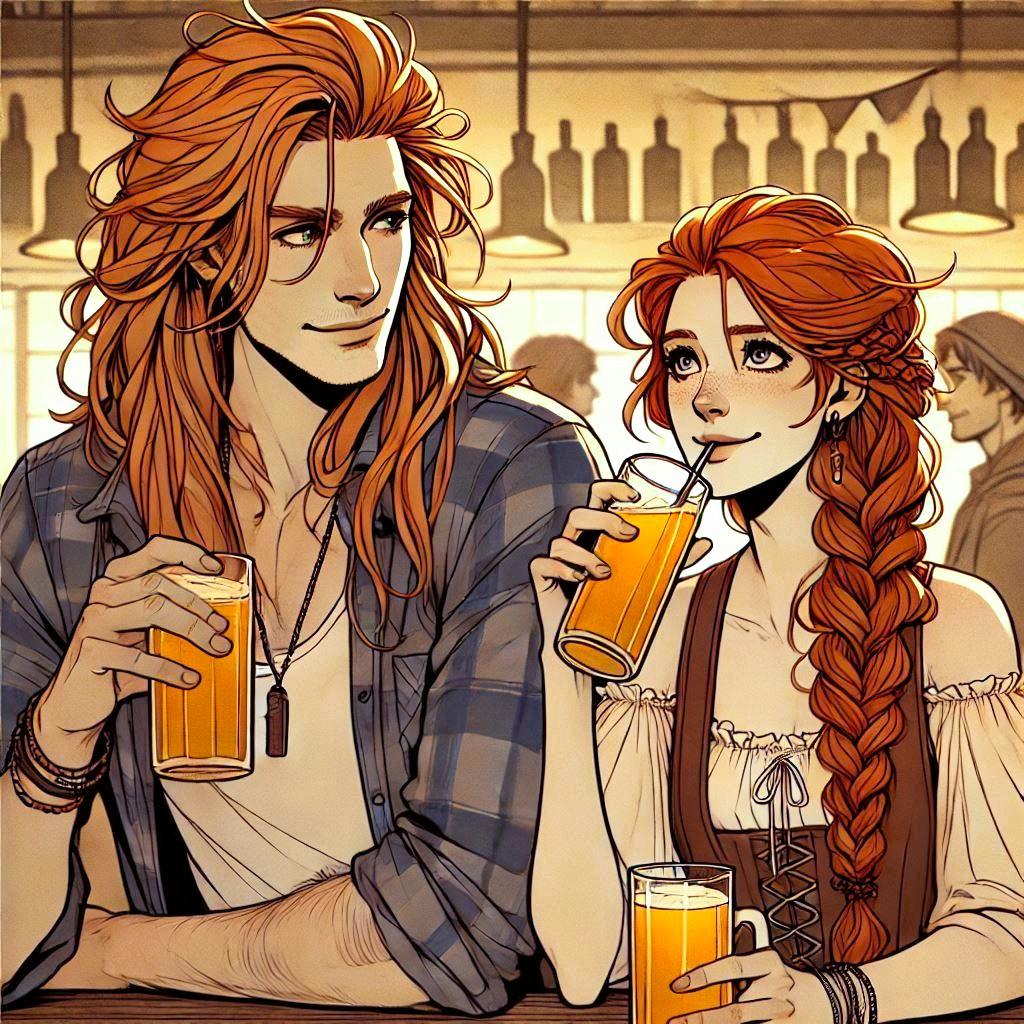 Stardew: Drinks with Elliott and Leah's Image